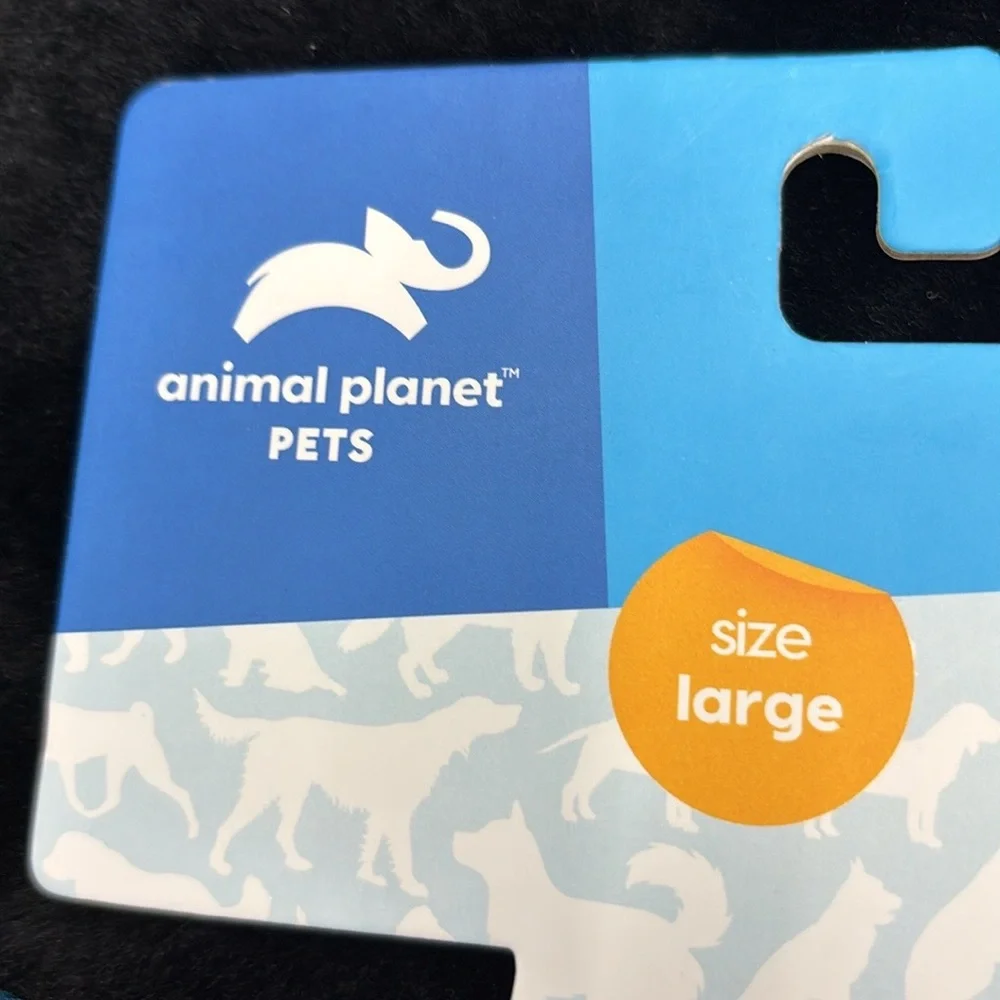 NWT Animal Planet Pets Large Mesh Dog Harness Orange Blue 14” Neck 19-29” Chest